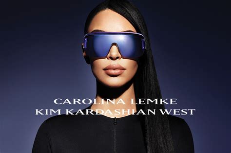 Kim Kardashian West's Carolina Lemke Sunglasses Collection .